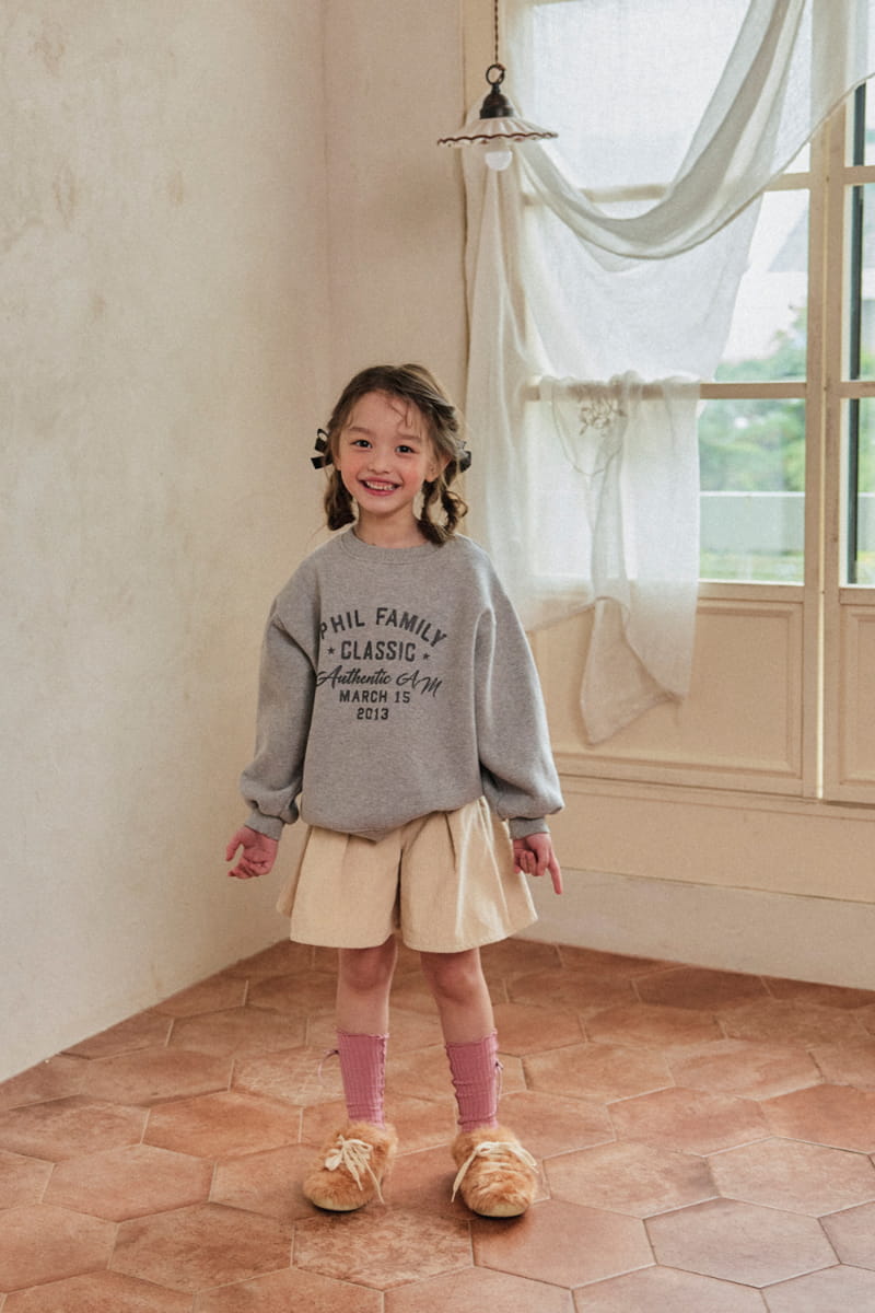 A-Market - Korean Children Fashion - #kidsshorts - Familly Sweatshirt - 9