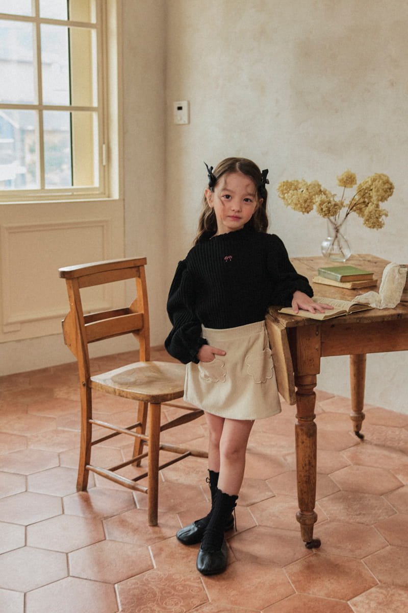 A-Market - Korean Children Fashion - #kidsshorts - Lomi Rib Skirt - 6