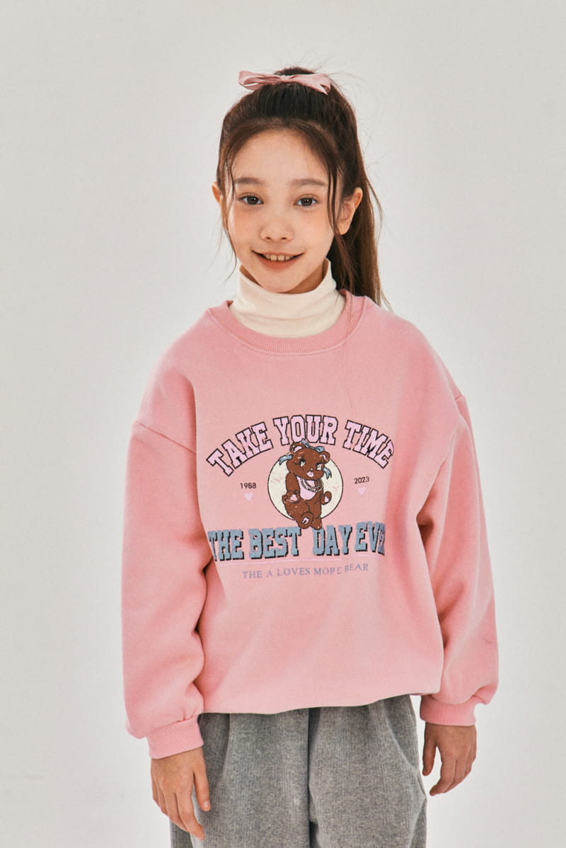A-Market - Korean Children Fashion - #kidsshorts - Bear Sweatshirt - 2