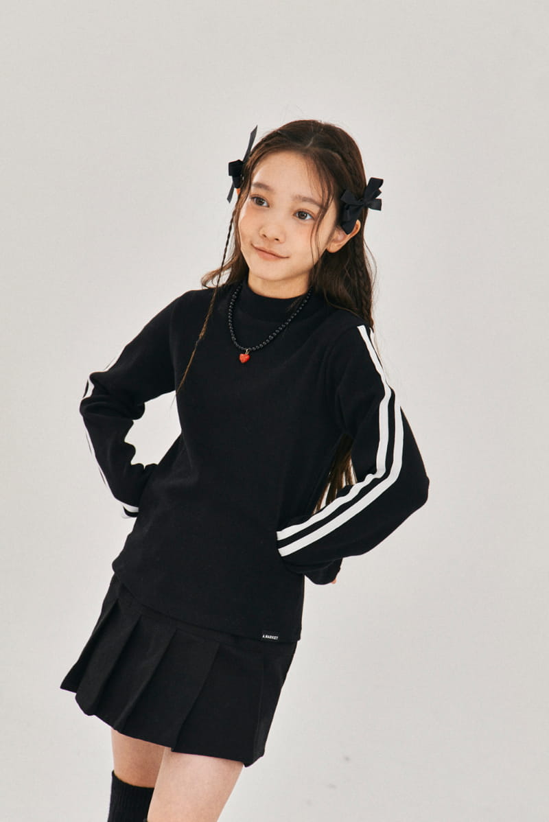 A-Market - Korean Children Fashion - #kidsstore - 08 Half Turtleneck Tee - 10