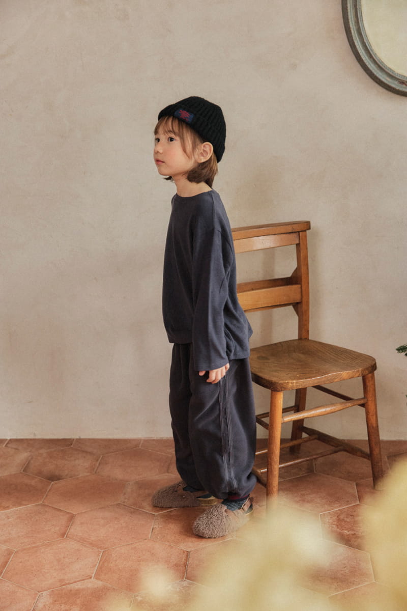 A-Market - Korean Children Fashion - #kidzfashiontrend - Police Sweats Pants - 11