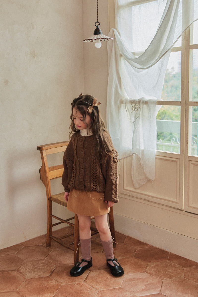 A-Market - Korean Children Fashion - #kidzfashiontrend - Sol Bell Knit Cardigan - 9
