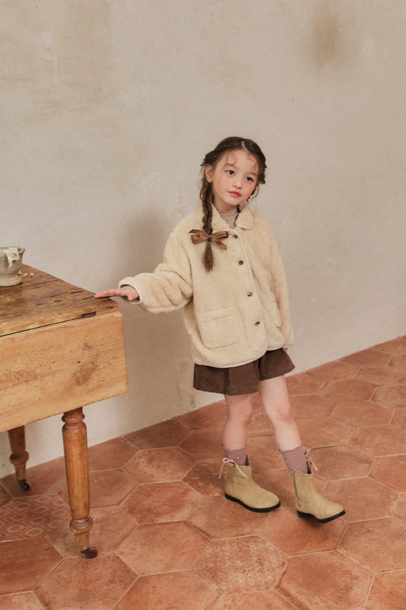 A-Market - Korean Children Fashion - #kidzfashiontrend - Collar Fleece Jumper - 8