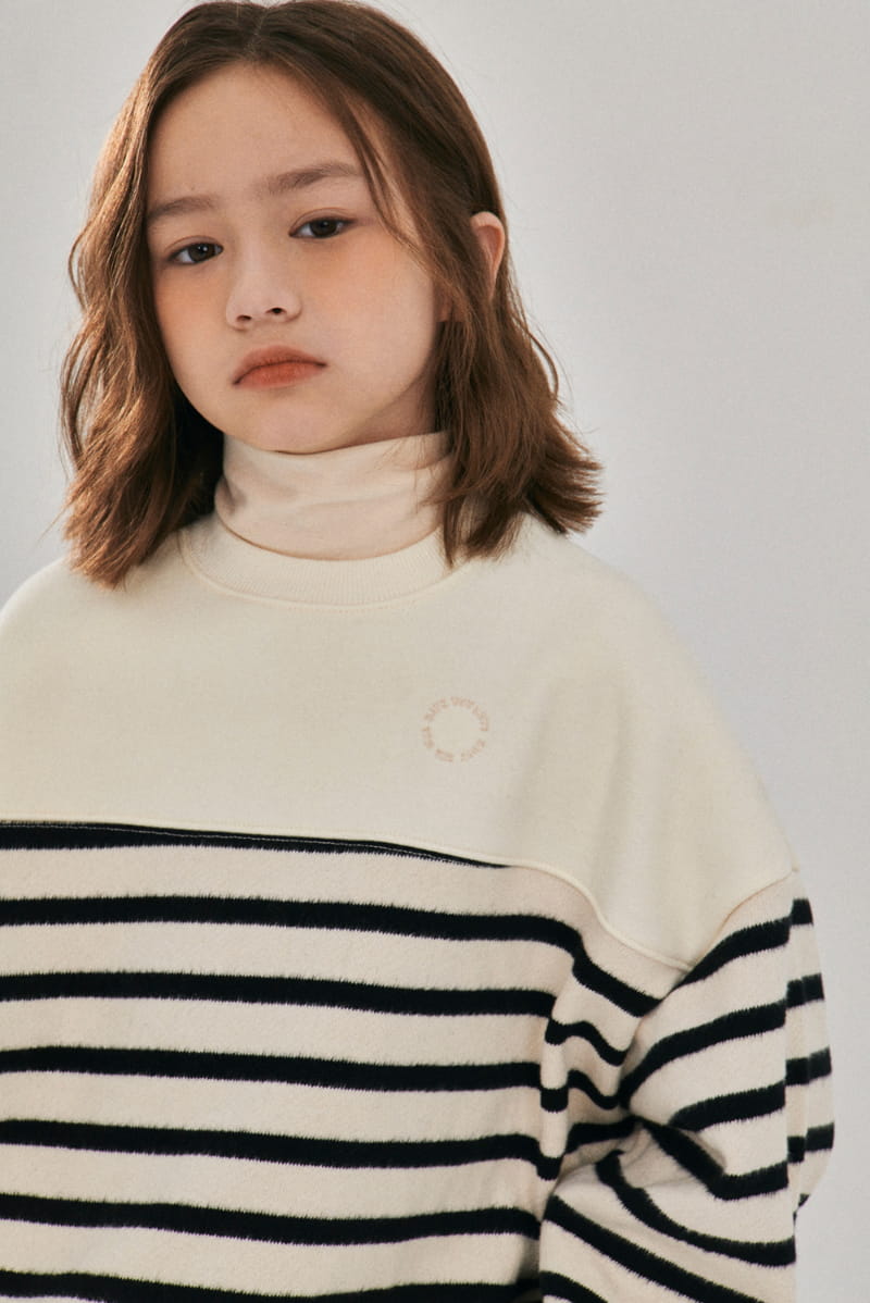A-Market - Korean Children Fashion - #littlefashionista - Half St Swetshirt - 2