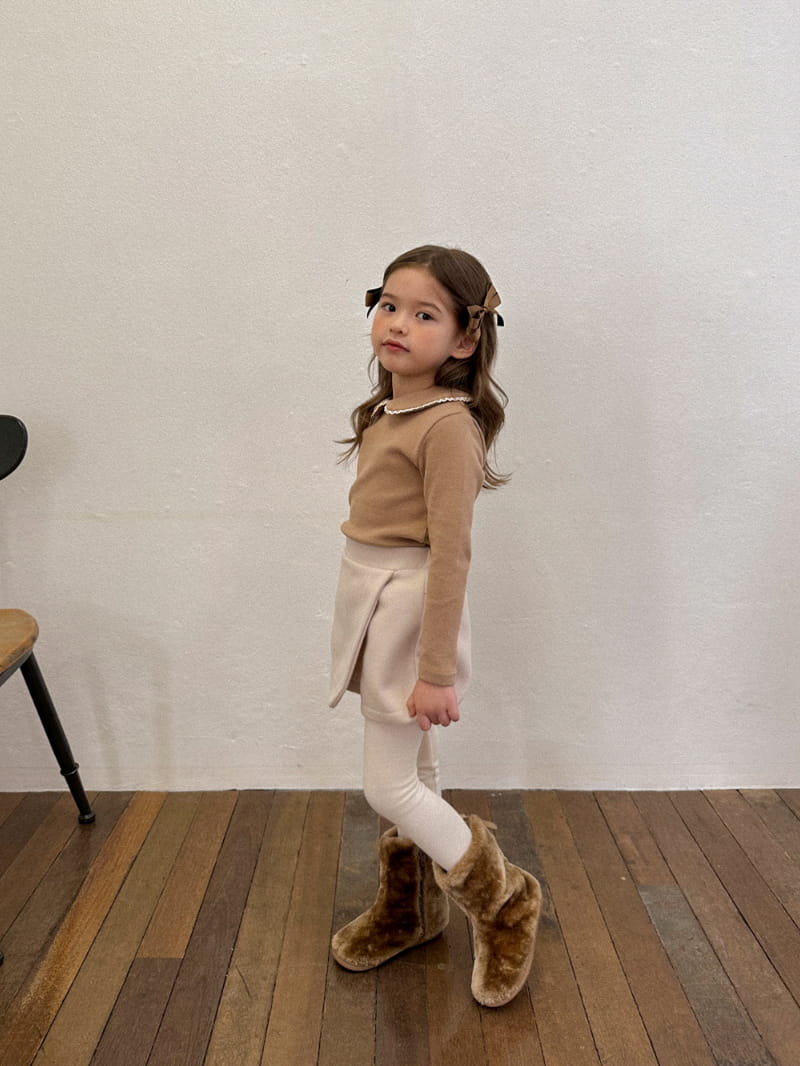 A-Market - Korean Children Fashion - #littlefashionista - Mogic Skirt Pants - 8