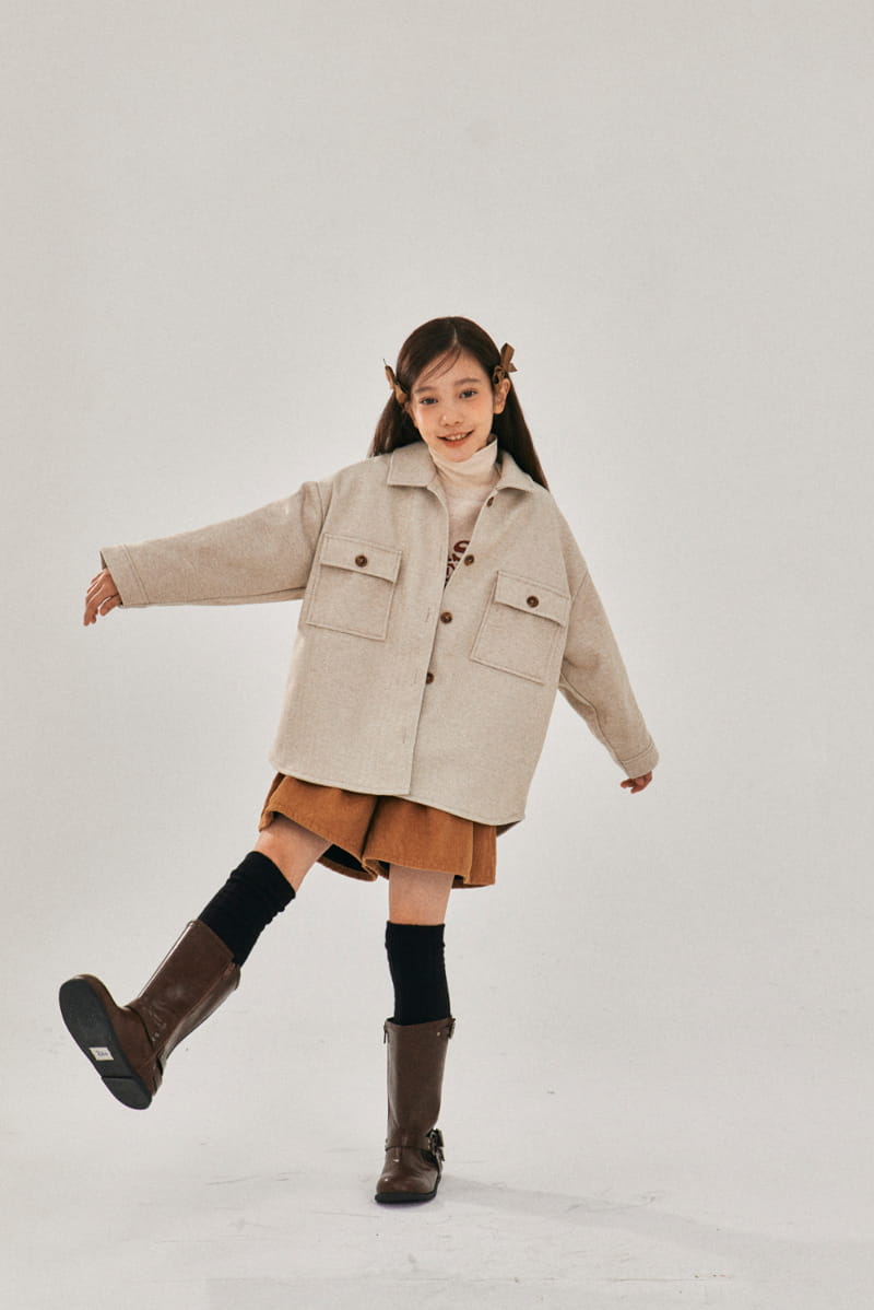 A-Market - Korean Children Fashion - #littlefashionista - Bio Overfit Shirt - 7