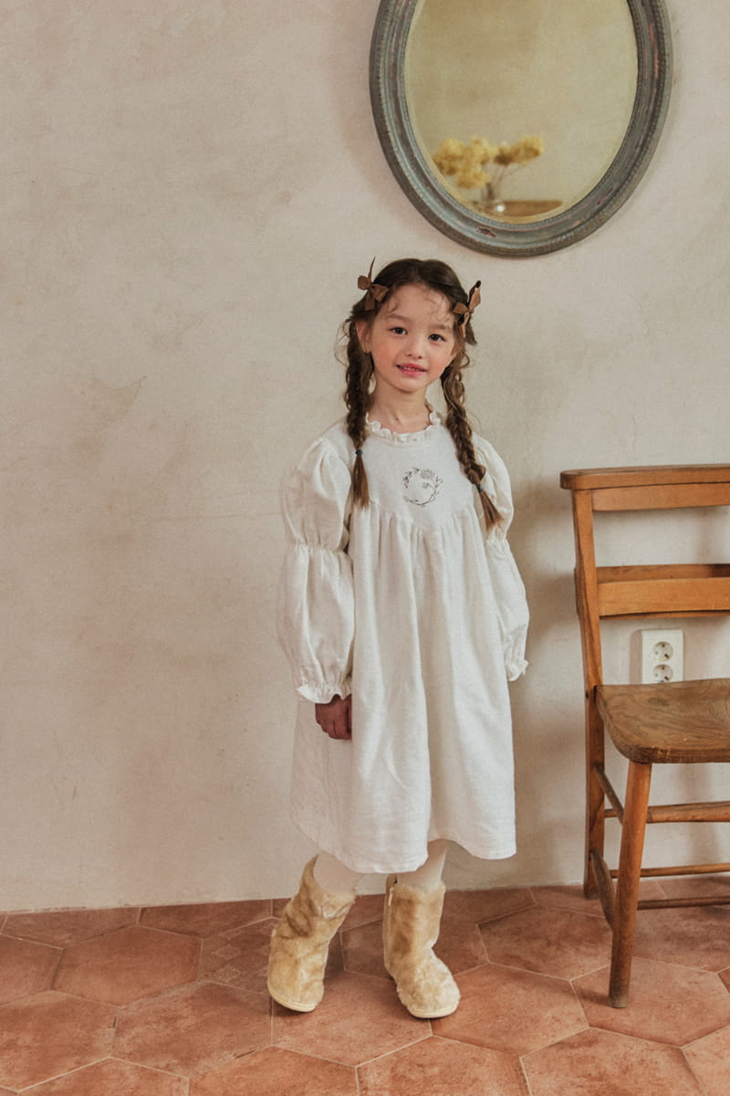 A-Market - Korean Children Fashion - #magicofchildhood - Princess Flower One-piece - 6