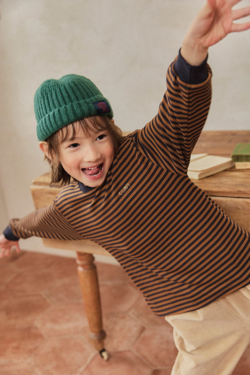 A-Market - Korean Children Fashion - #minifashionista - Com Dot ST Tee - 8