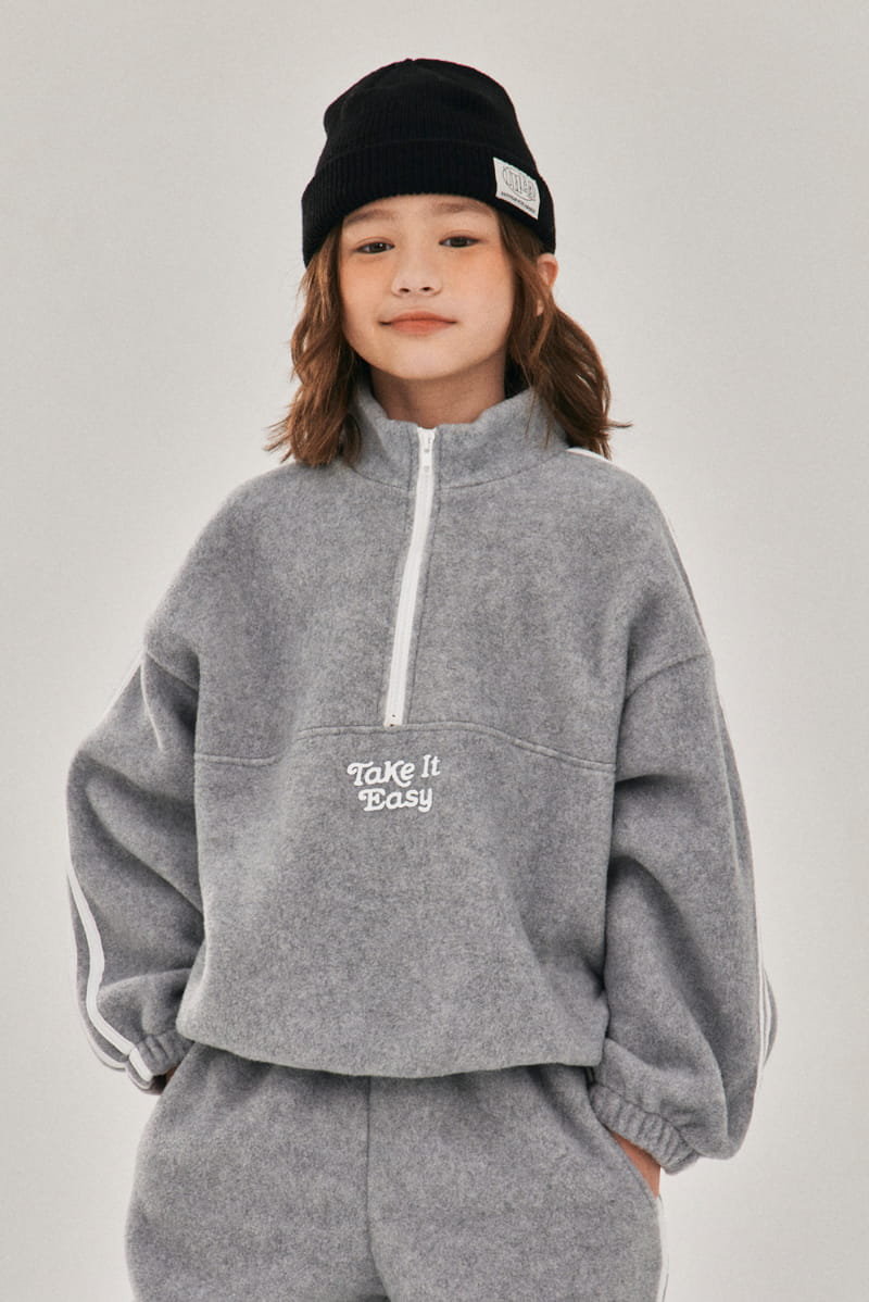 A-Market - Korean Children Fashion - #prettylittlegirls - Easy Fleece Anorak - 3