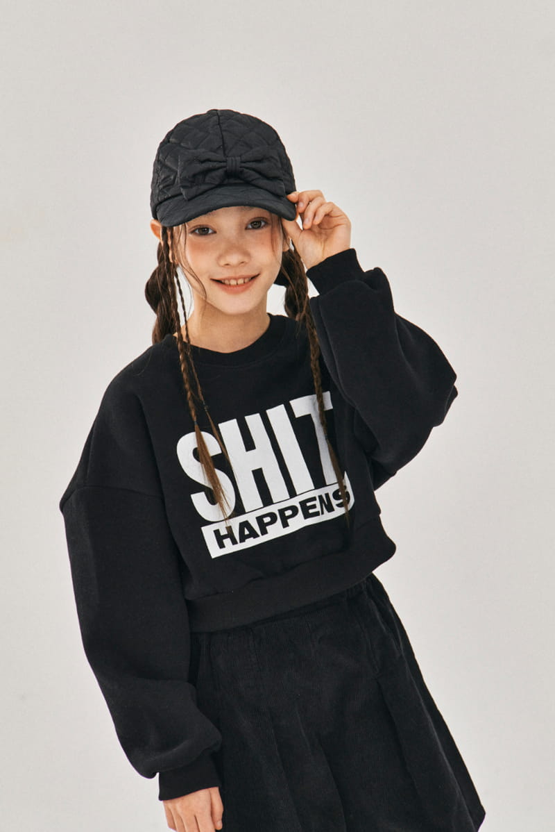 A-Market - Korean Children Fashion - #prettylittlegirls - Happens Sweatshirt - 11