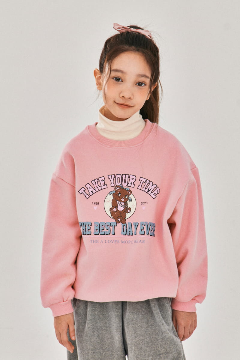 A-Market - Korean Children Fashion - #prettylittlegirls - Bear Sweatshirt - 9