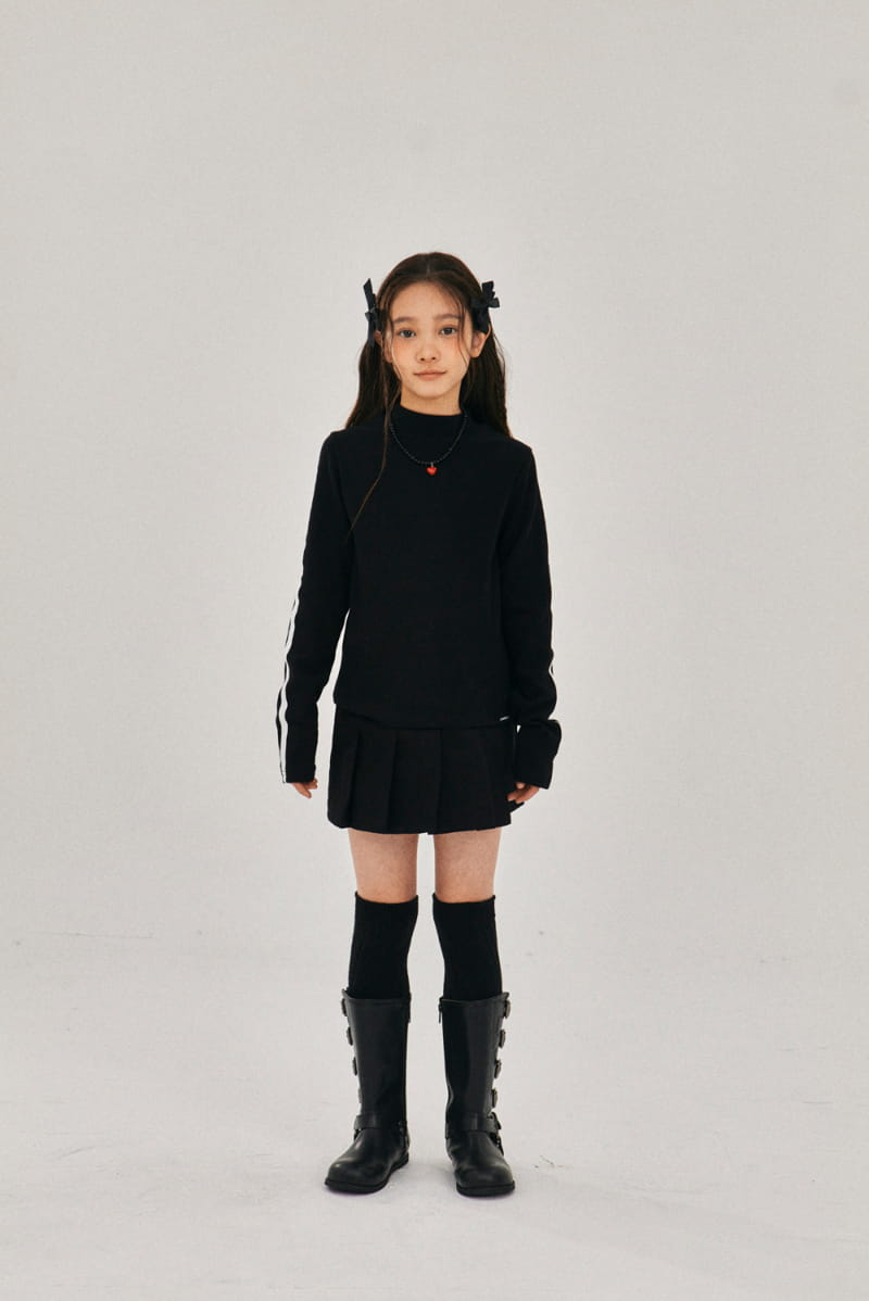 A-Market - Korean Children Fashion - #stylishchildhood - 08 Half Turtleneck Tee - 3