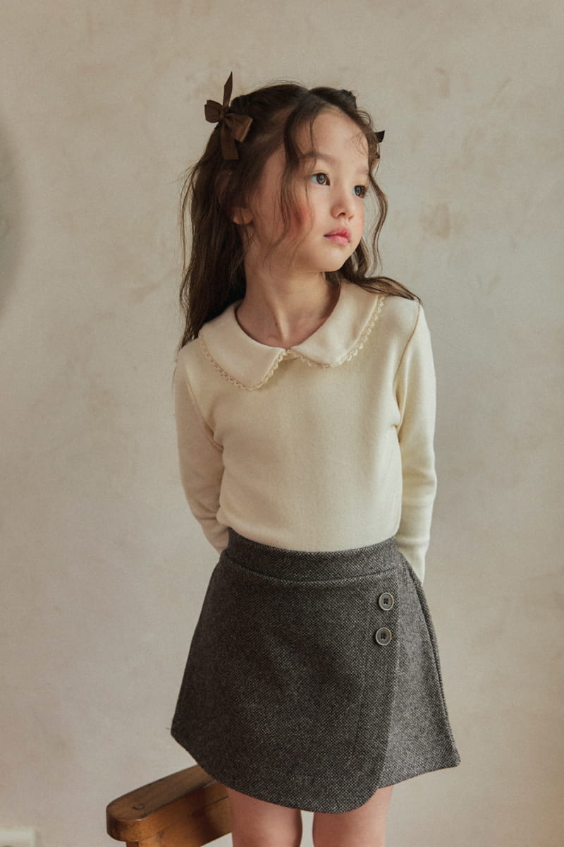 A-Market - Korean Children Fashion - #stylishchildhood - Toson Collar Tee - 7