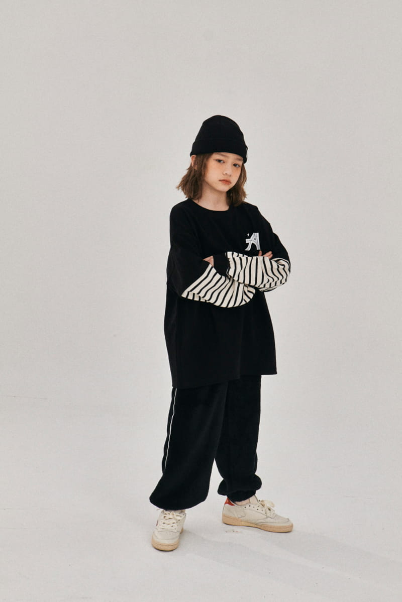 A-Market - Korean Children Fashion - #todddlerfashion - St Layered Tee - 3