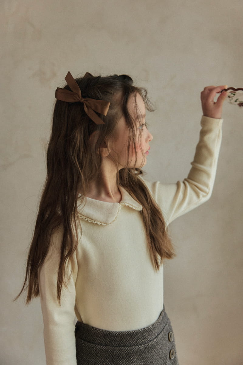 A-Market - Korean Children Fashion - #todddlerfashion - Toson Collar Tee - 5