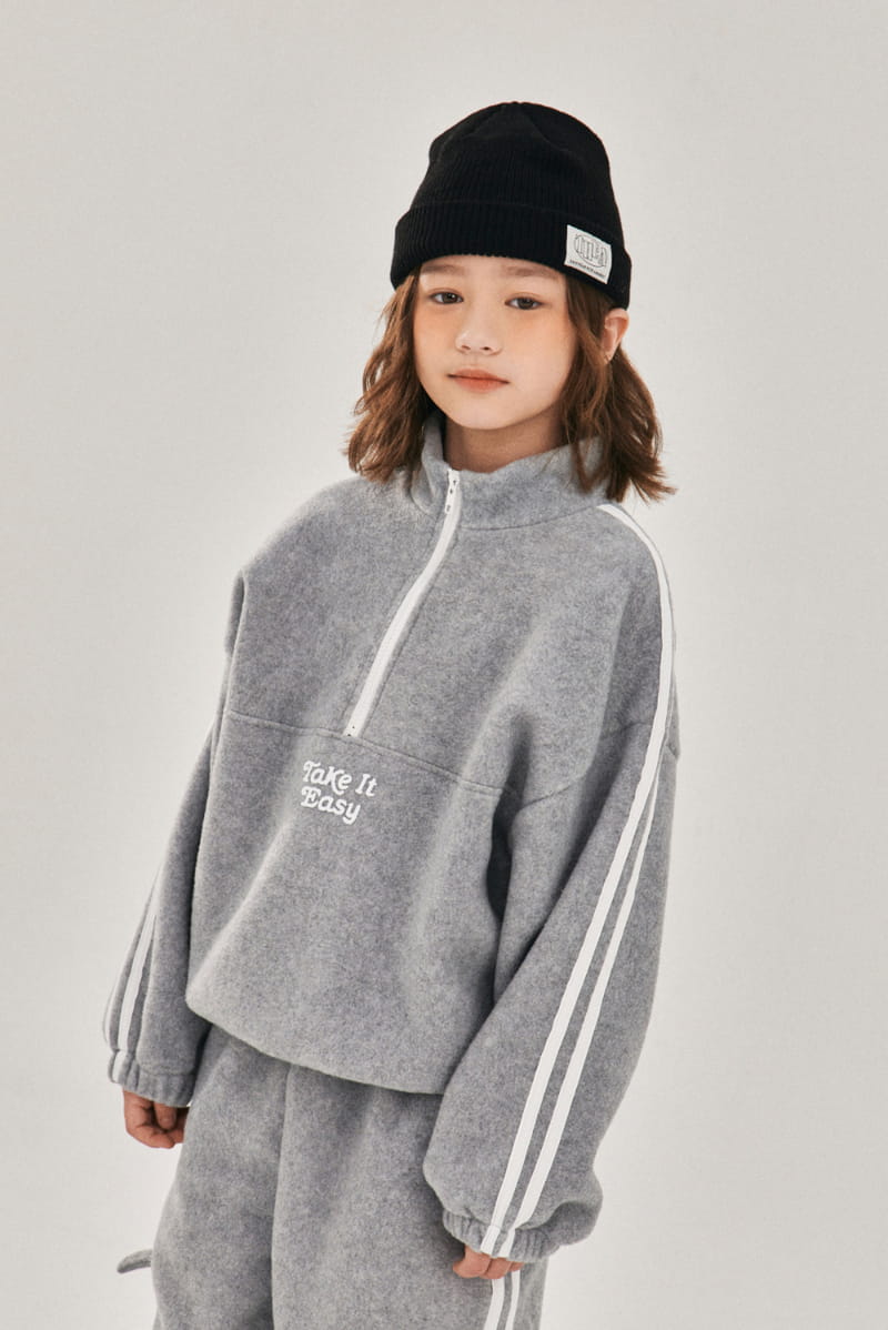 A-Market - Korean Children Fashion - #toddlerclothing - Easy Fleece Anorak - 5