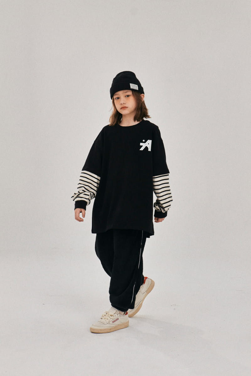 A-Market - Korean Children Fashion - #todddlerfashion - St Layered Tee - 4