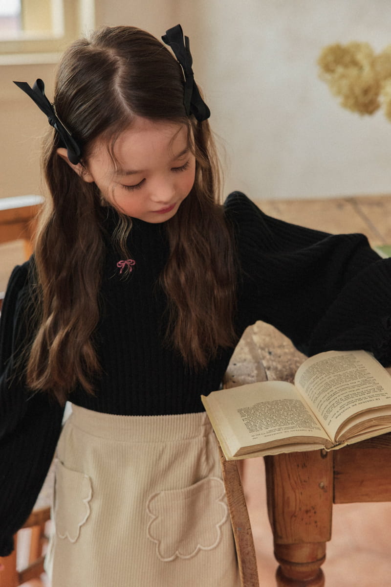 A-Market - Korean Children Fashion - #toddlerclothing - Big Puff Blouse - 5