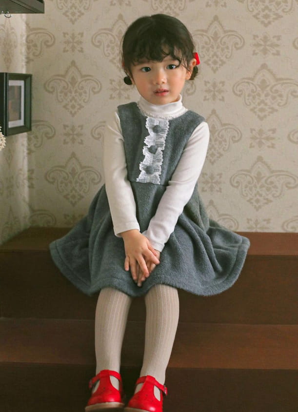 Amber - Korean Children Fashion - #designkidswear - Aella One-piece - 3