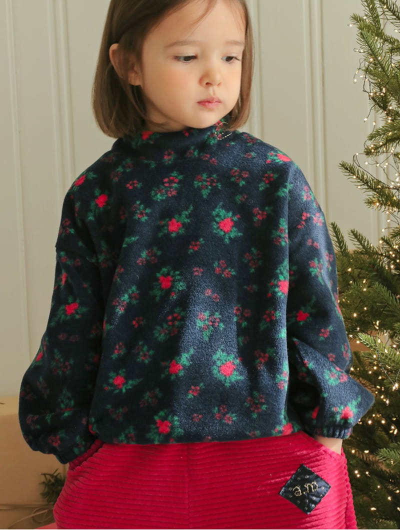 Amber - Korean Children Fashion - #designkidswear - Fleece Pullover