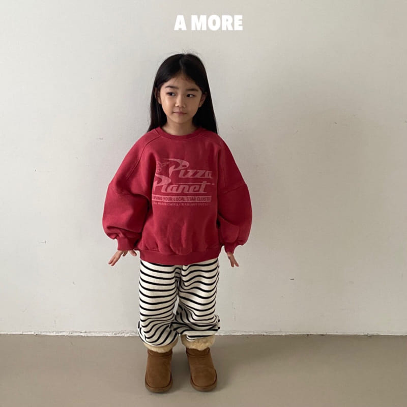 Amore - Korean Children Fashion - #kidzfashiontrend - Pizza Sweatshirt - 4