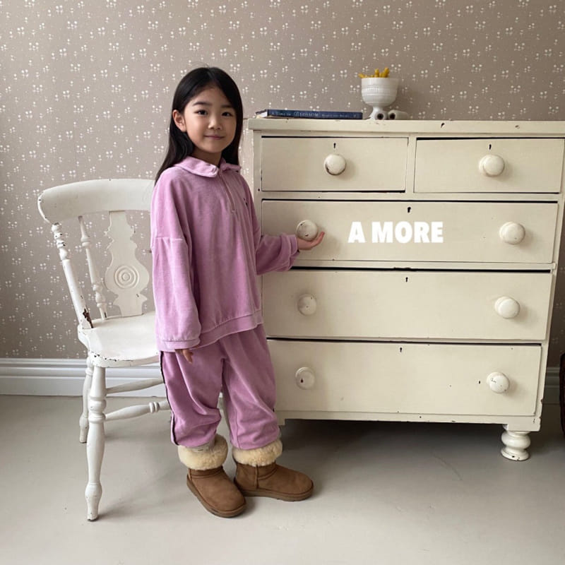 Amore - Korean Children Fashion - #fashionkids - Joy Collar Tee - 11