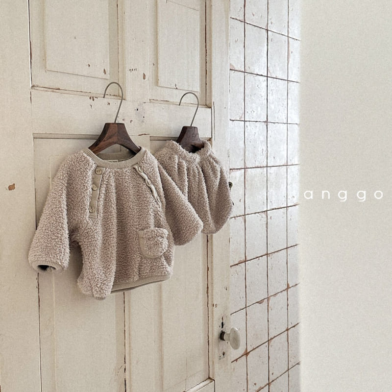 Anggo - Korean Baby Fashion - #babyboutique - Sobooro Top Bottom Set - 2