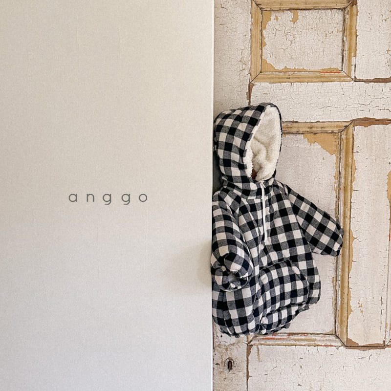 Anggo - Korean Baby Fashion - #babyfashion - Choco Popcorn Anorak Romper - 3