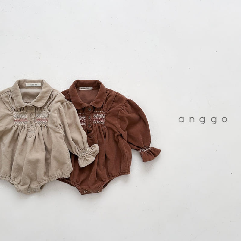 Anggo - Korean Baby Fashion - #babygirlfashion - Penuts Romper - 6