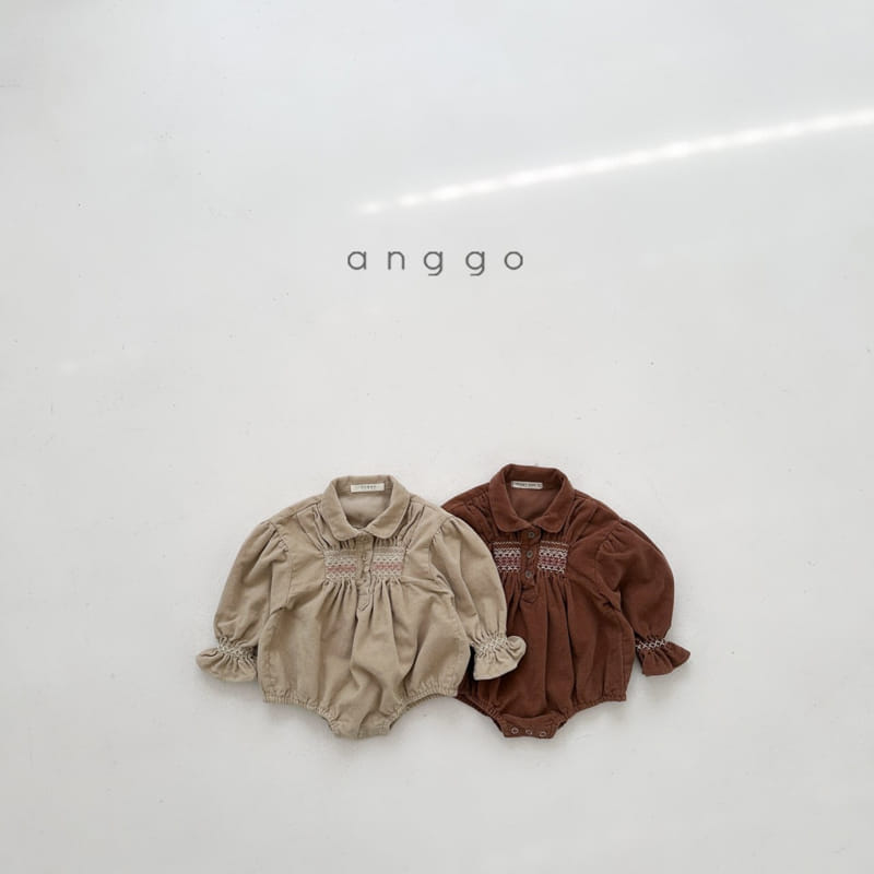 Anggo - Korean Baby Fashion - #babylifestyle - Penuts Romper - 7