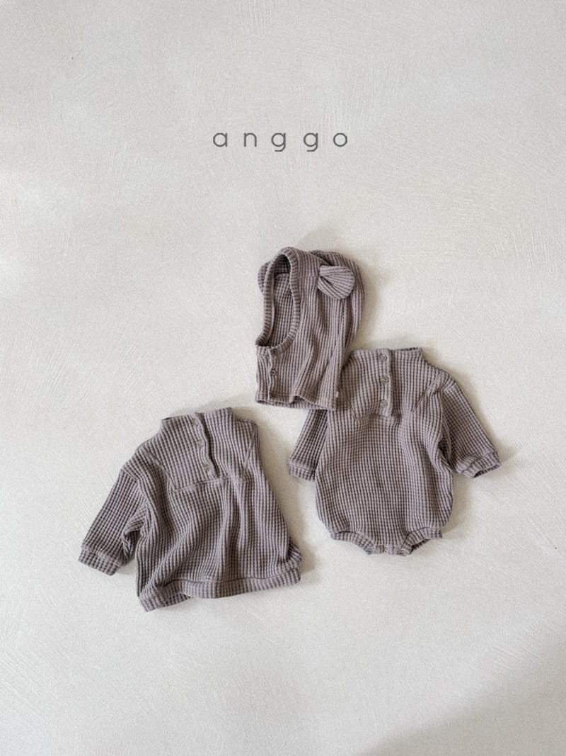 Anggo - Korean Baby Fashion - #onlinebabyboutique - Waffle Baraclava - 5