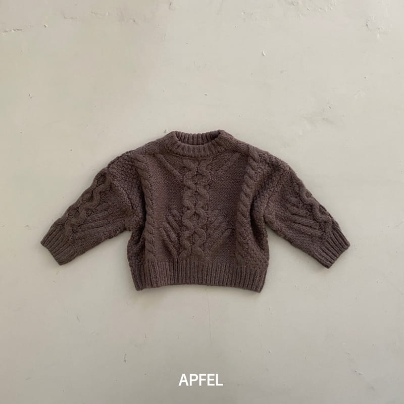 Apfel - Korean Children Fashion - #Kfashion4kids - Cozy Knit Tee - 2