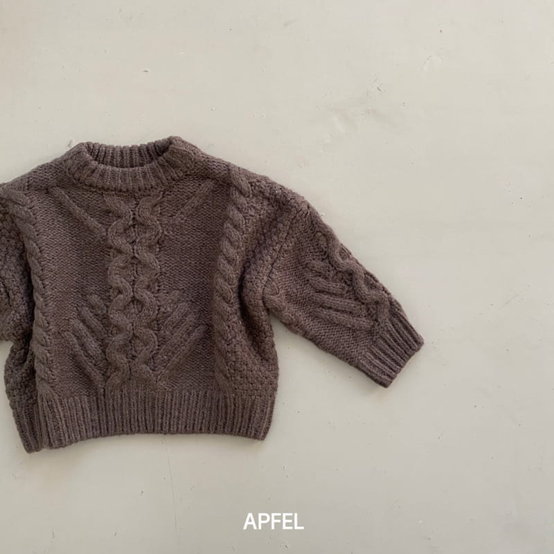 Apfel - Korean Children Fashion - #childrensboutique - Cozy Knit Tee - 9
