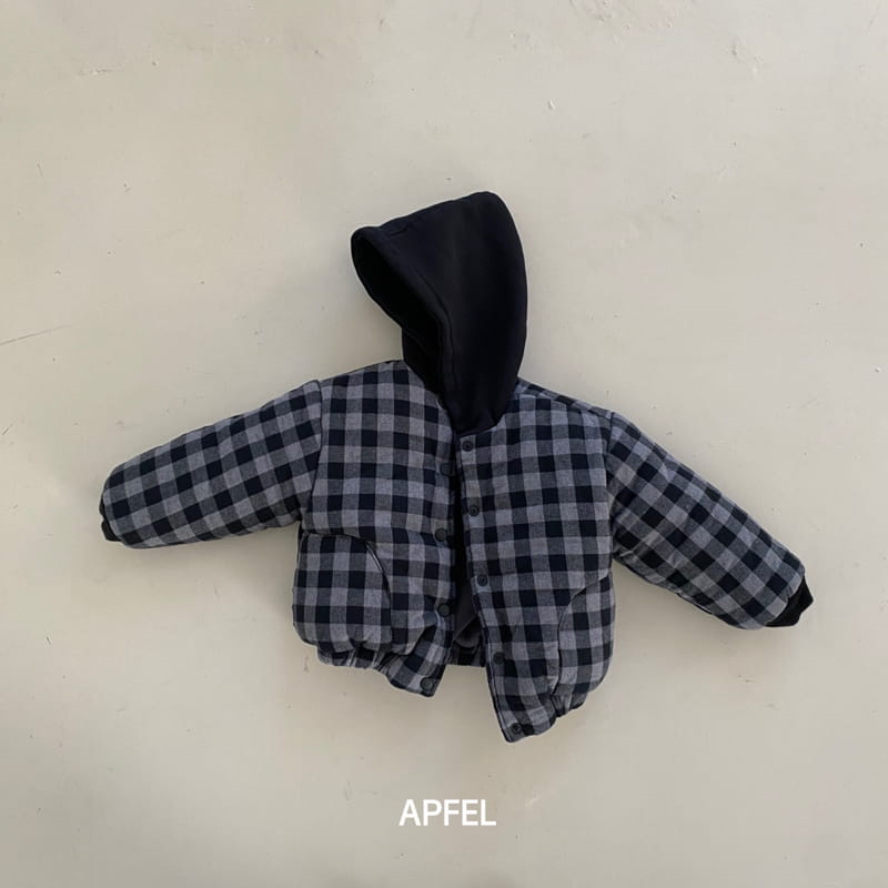 Apfel - Korean Children Fashion - #designkidswear - Oreo Hoody Padding Jumper - 2
