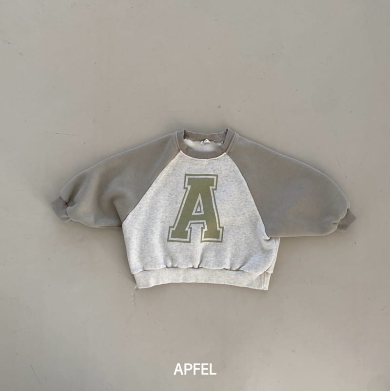 Apfel - Korean Children Fashion - #kidsshorts - A Sweatshirt - 3