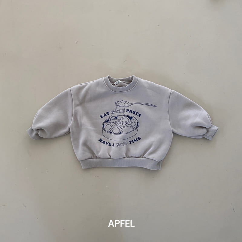 Apfel - Korean Children Fashion - #magicofchildhood - Pasta Sweatshirt - 3