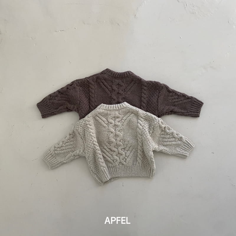 Apfel - Korean Children Fashion - #minifashionista - Cozy Knit Tee - 5