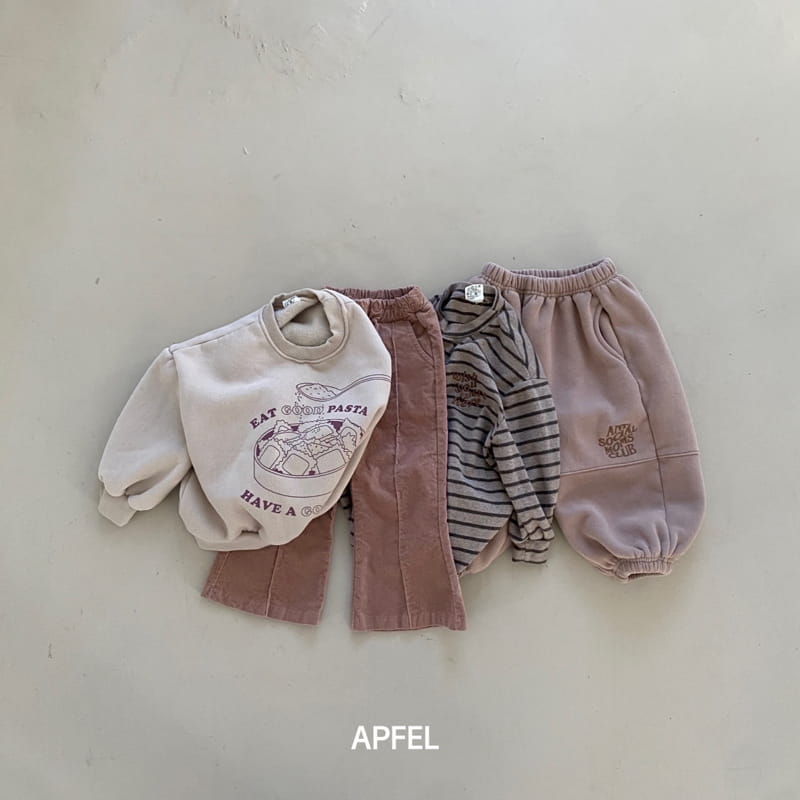 Apfel - Korean Children Fashion - #stylishchildhood - Pasta Sweatshirt - 8