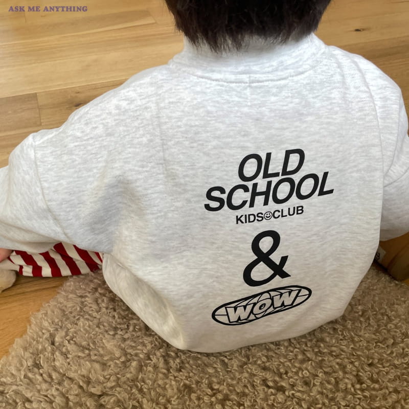Ask Me Anything - Korean Children Fashion - #designkidswear - Old School Sweatshirt - 9