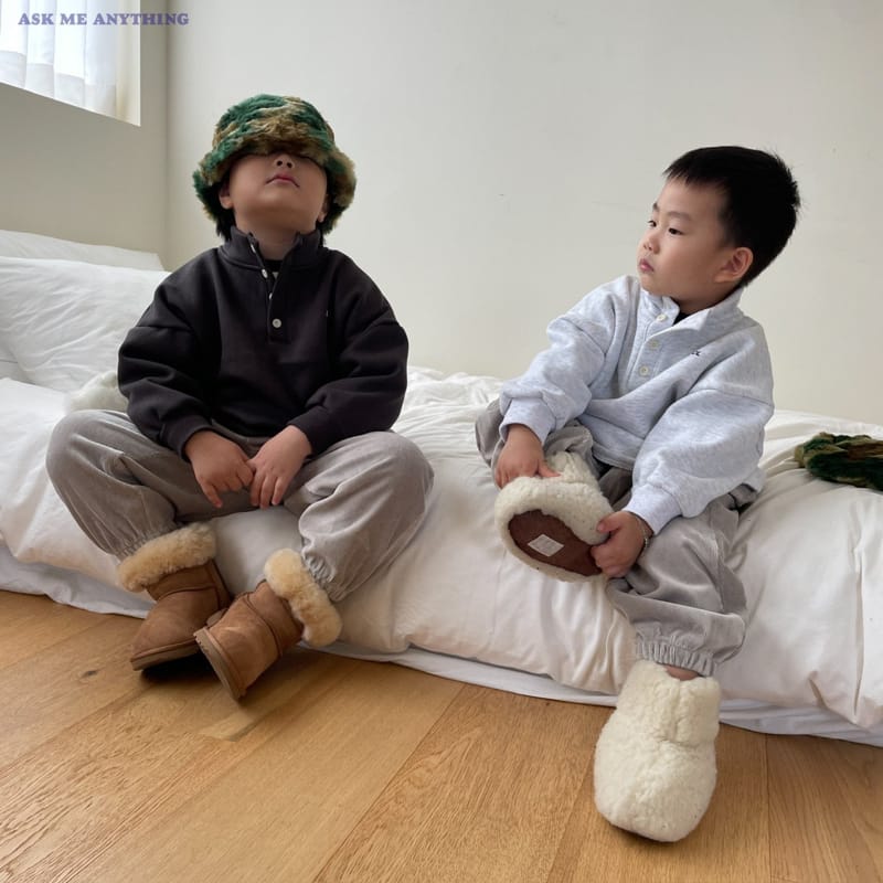 Ask Me Anything - Korean Children Fashion - #fashionkids - Old School Sweatshirt - 11