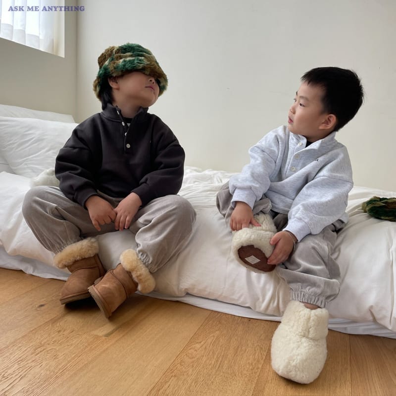 Ask Me Anything - Korean Children Fashion - #kidsshorts - Old School Sweatshirt - 12