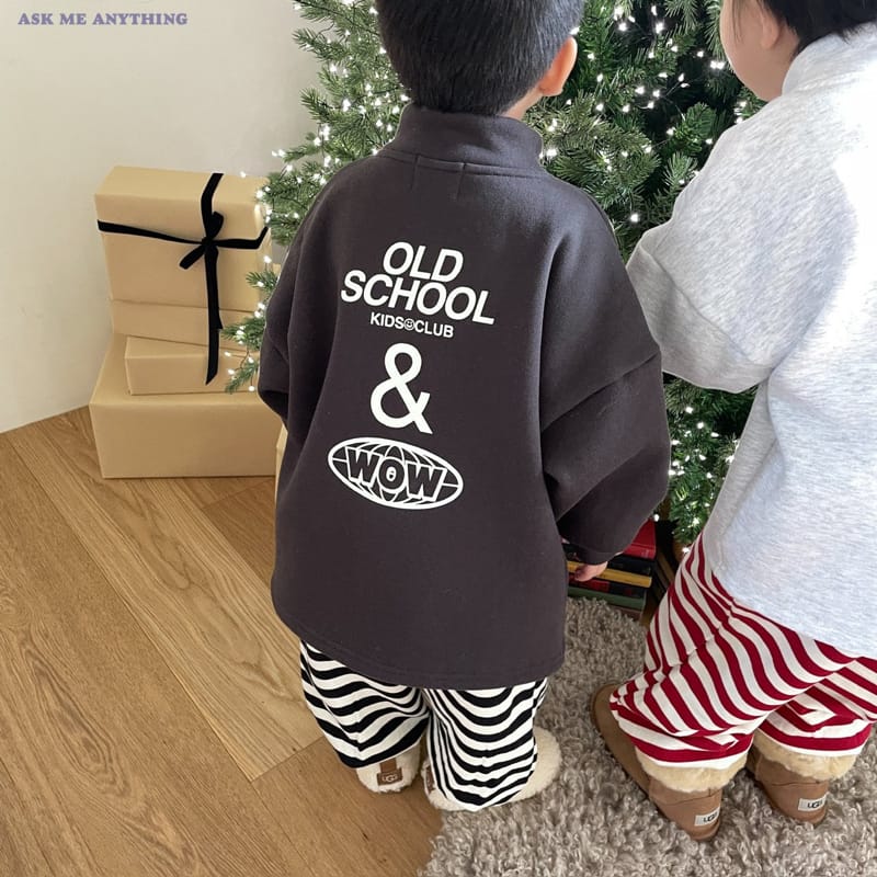 Ask Me Anything - Korean Children Fashion - #prettylittlegirls - Old School Sweatshirt - 3