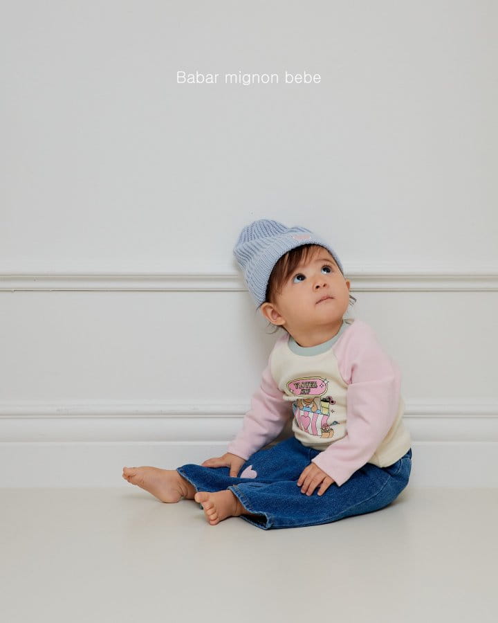 Babar Mignon - Korean Baby Fashion - #smilingbaby - Bebe Color Tee - 4