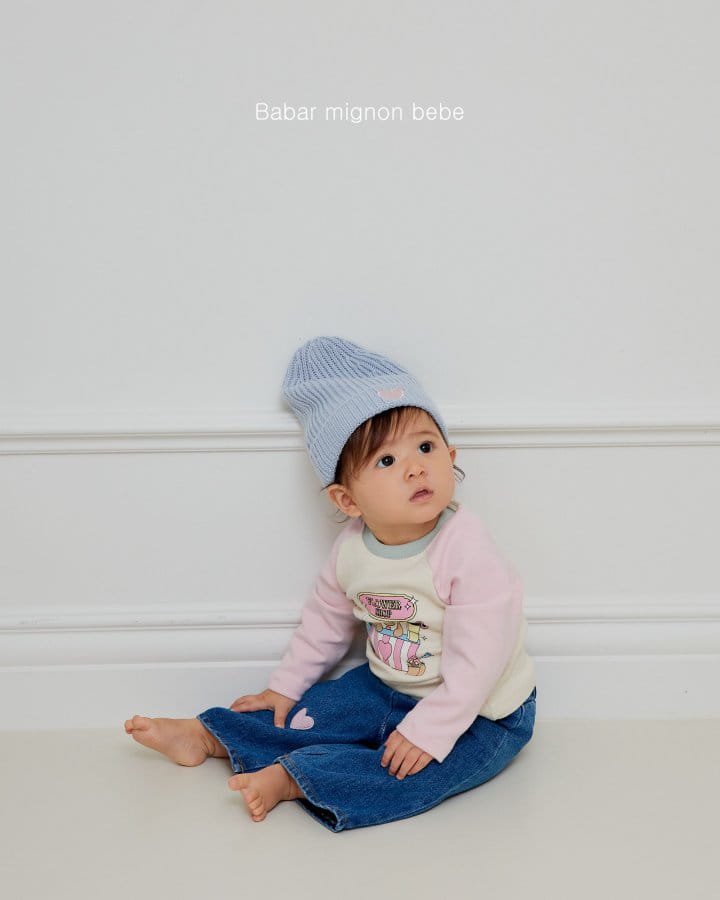 Babar Mignon - Korean Baby Fashion - #babyboutiqueclothing - Bebe Color Tee - 5