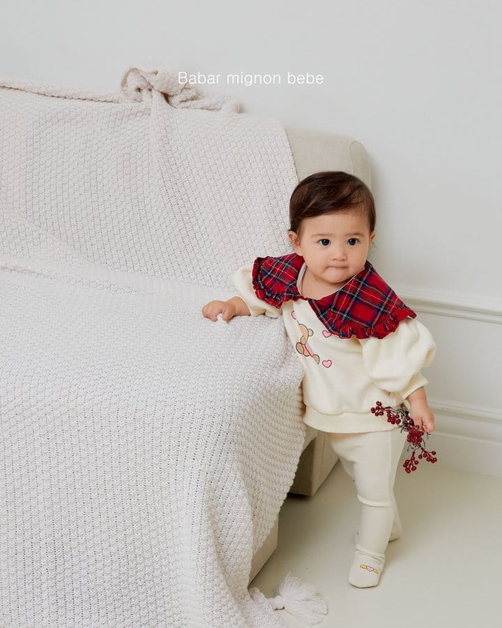 Babar Mignon - Korean Baby Fashion - #babygirlfashion - Bebe Bear Sweatshirt - 8