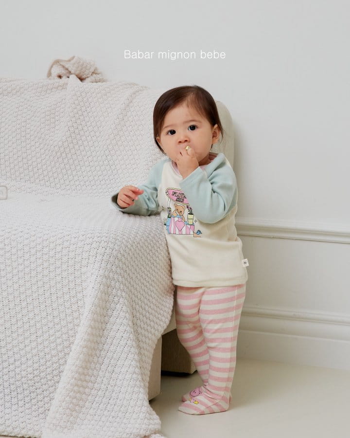 Babar Mignon - Korean Baby Fashion - #babylifestyle - Bebe Color Tee - 10