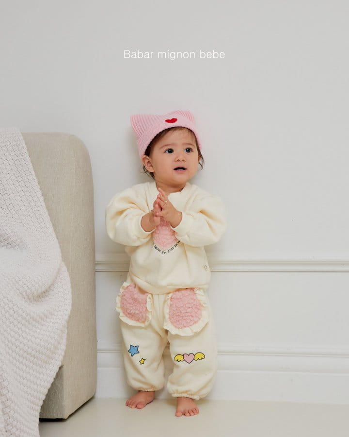 Babar Mignon - Korean Baby Fashion - #babyoninstagram - Bebe Bbosong Pocket Pants - 6