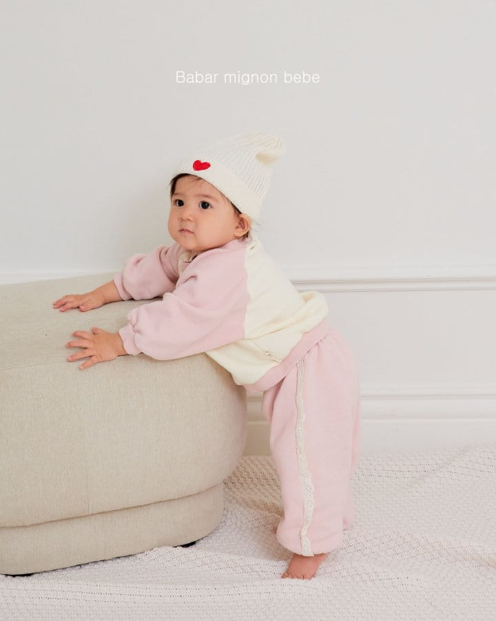 Babar Mignon - Korean Baby Fashion - #babyoutfit - Bebe Rabbit Top Bottom Set - 11