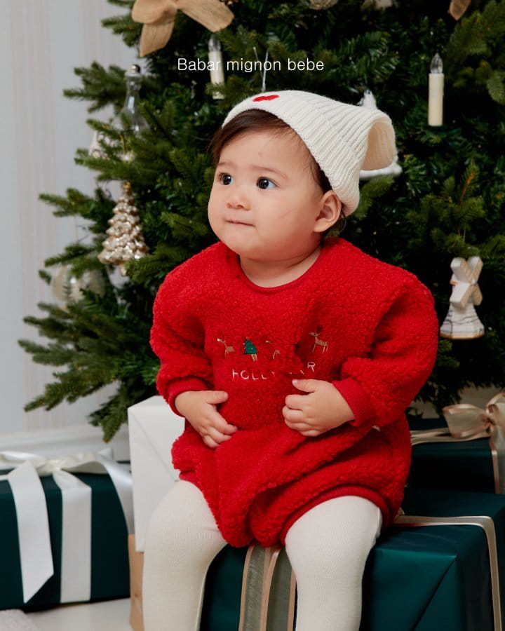 Babar Mignon - Korean Baby Fashion - #babyoutfit - Bebe Holuay Bodysuit - 4