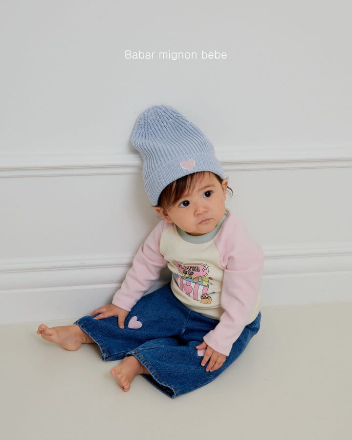 Babar Mignon - Korean Baby Fashion - #onlinebabyshop - Bebe Color Tee - 2